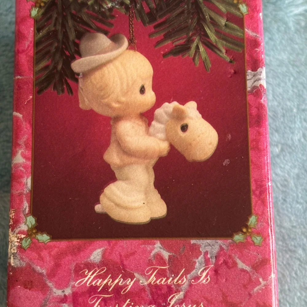 Precious Moments “Happy Trails Is Trusting Jesus” Ornament